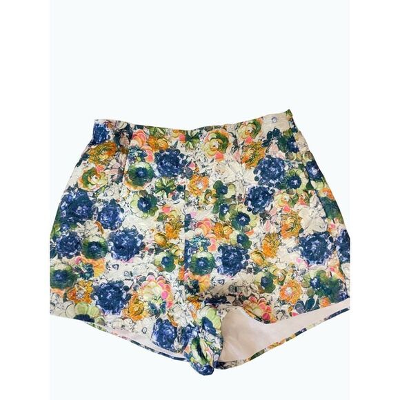 Nichole Lynel Sequin Floral Shorts Midrif Top Outfit Small - Picture 4 of 8